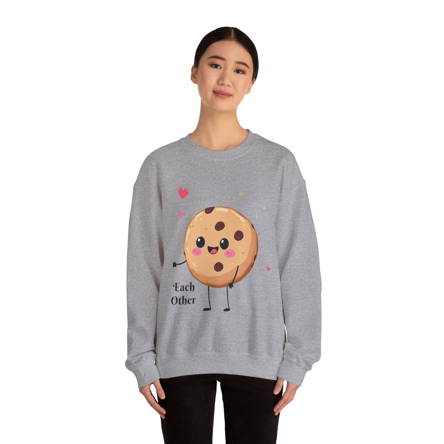 Cookie Sweatshirt – Cookie and Milk Valentine Sweatshir - Couples Edition (Part 2)