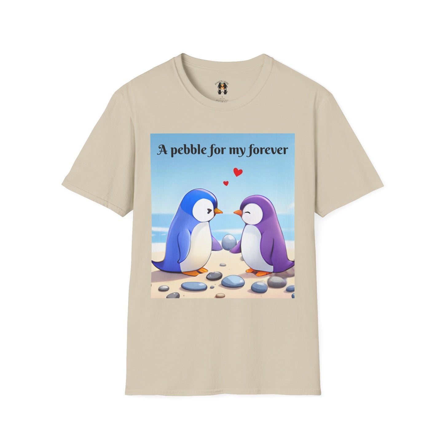 A Pebble for My Forever - Valentine's Softstyle T-shirt