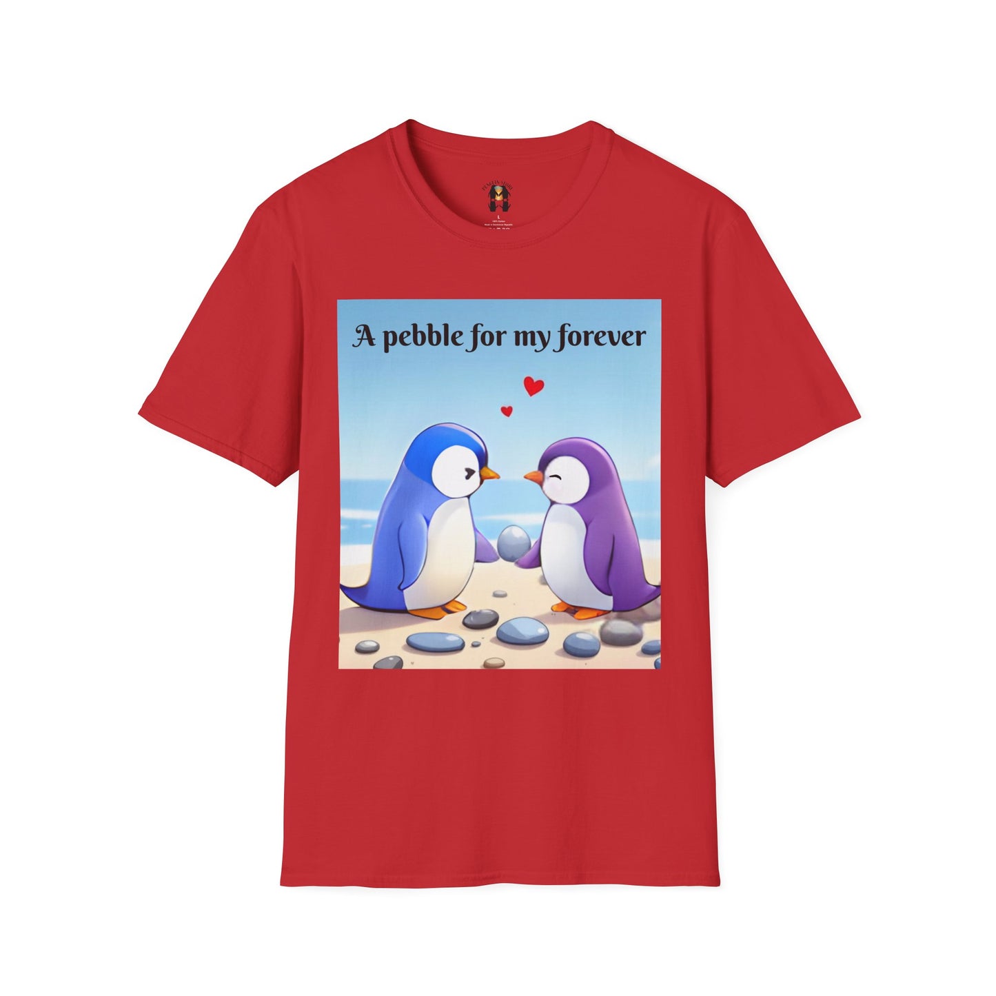 A Pebble for My Forever - Valentine's Softstyle T-shirt