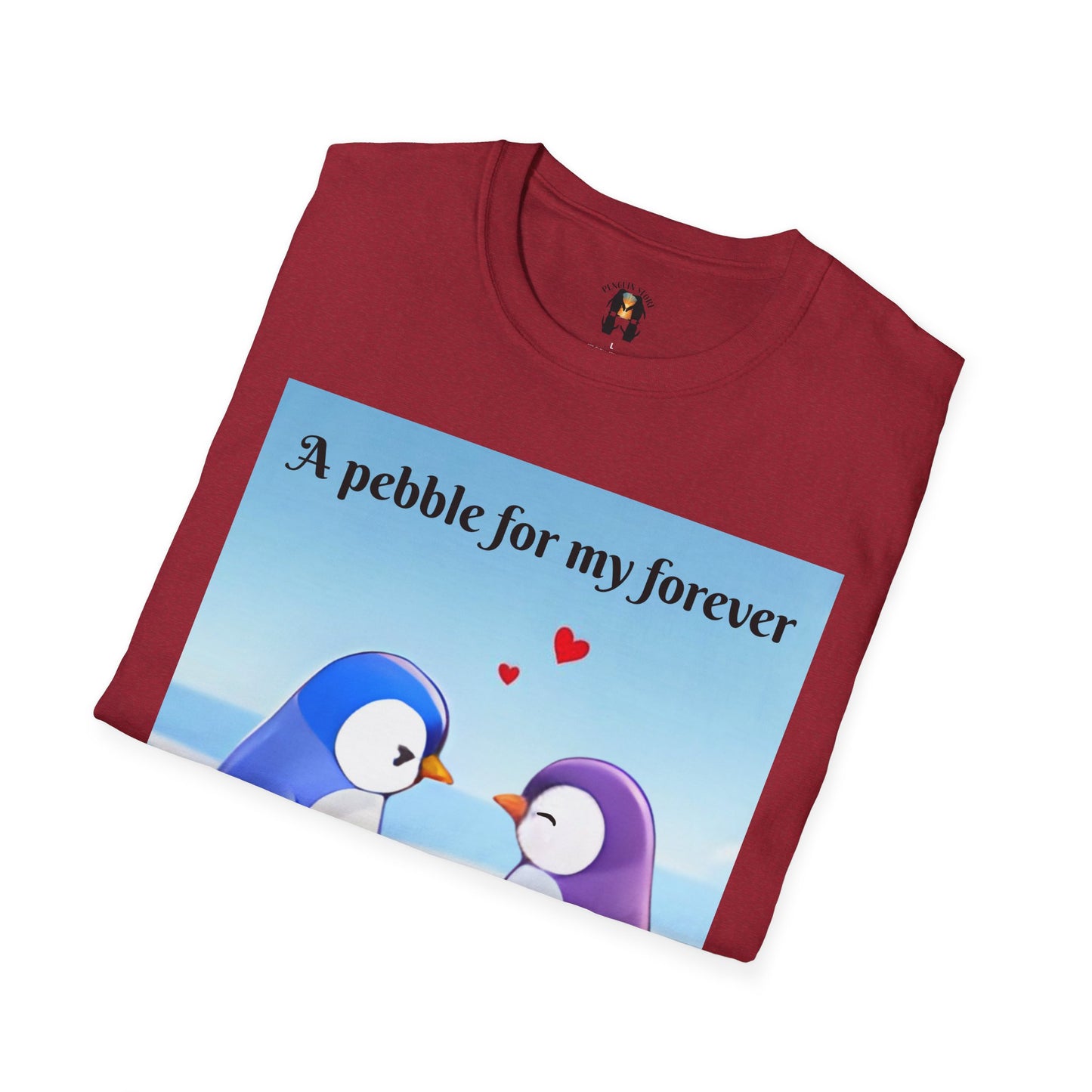 A Pebble for My Forever - Valentine's Softstyle T-shirt