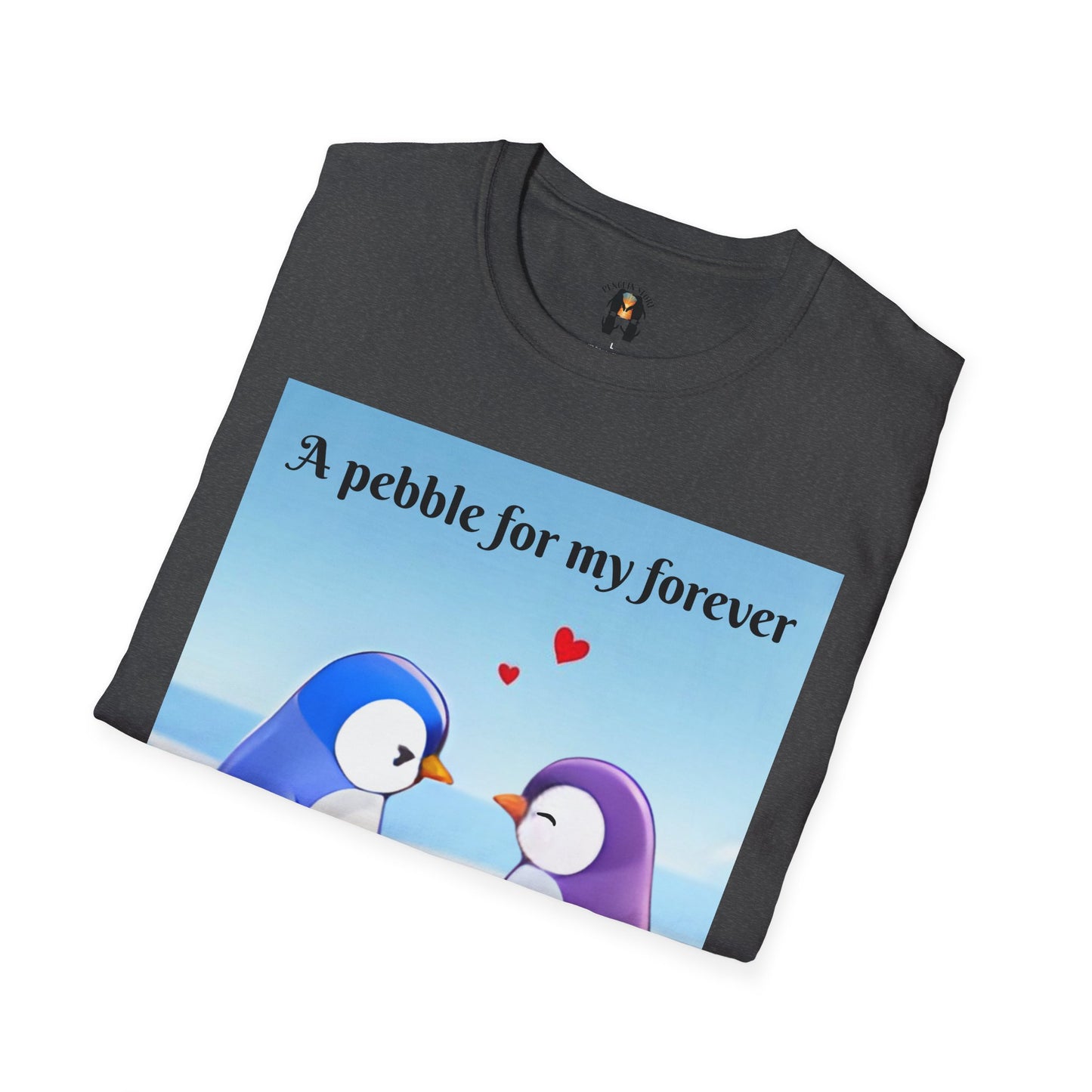 A Pebble for My Forever - Valentine's Softstyle T-shirt