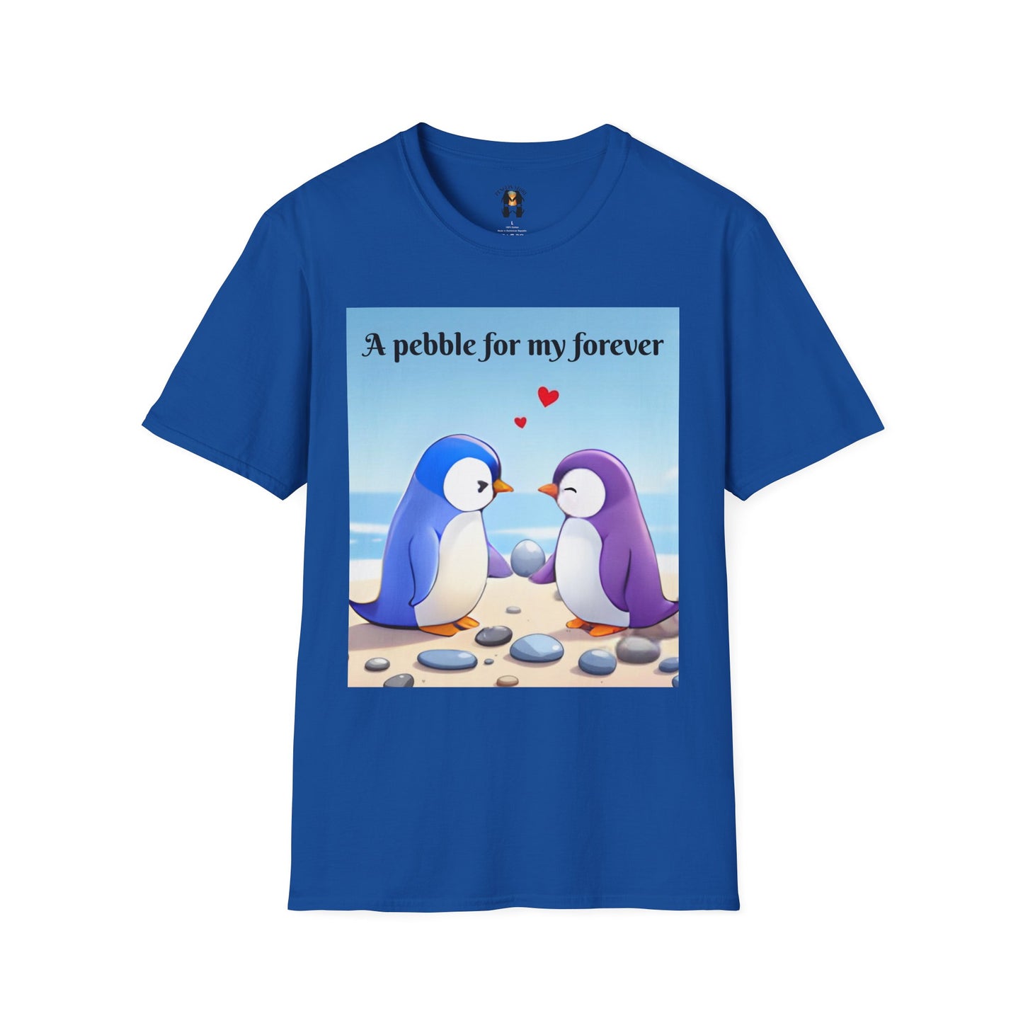 A Pebble for My Forever - Valentine's Softstyle T-shirt