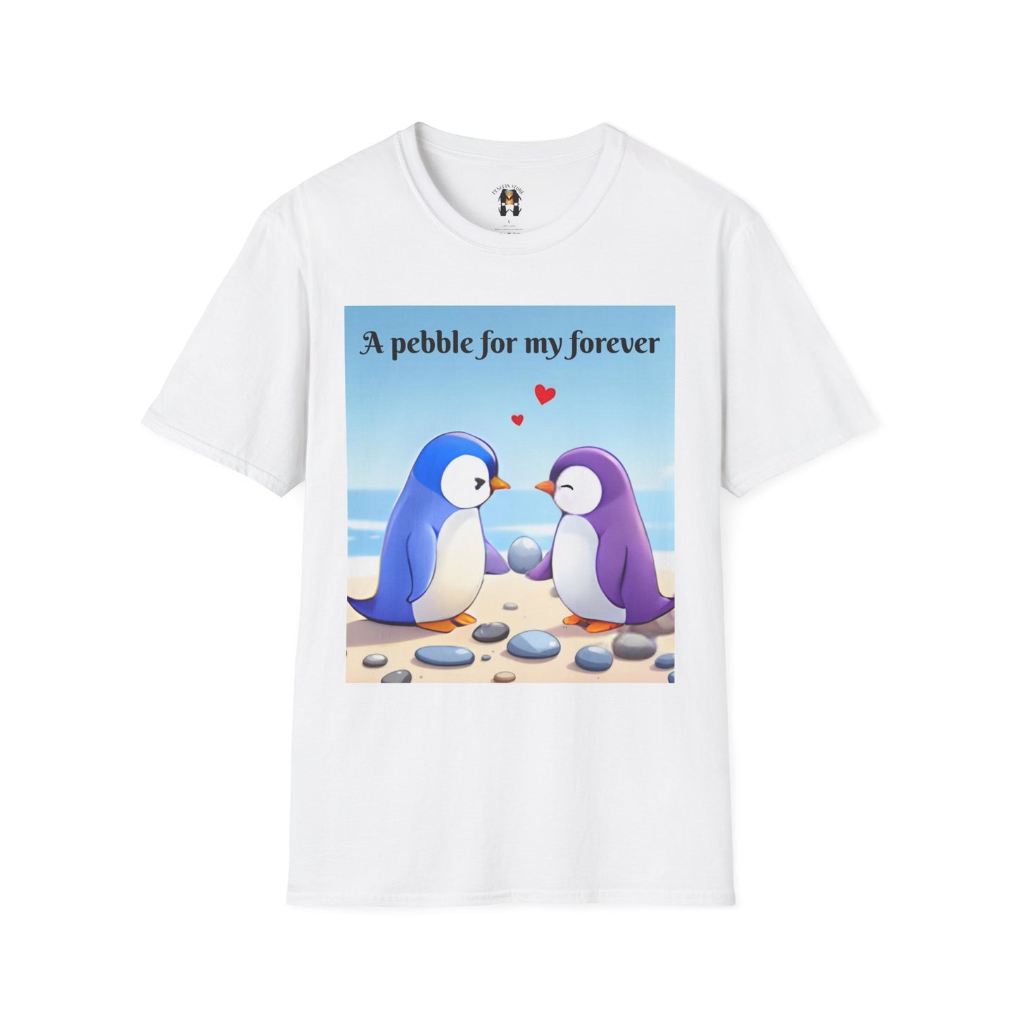 A Pebble for My Forever - Valentine's Softstyle T-shirt