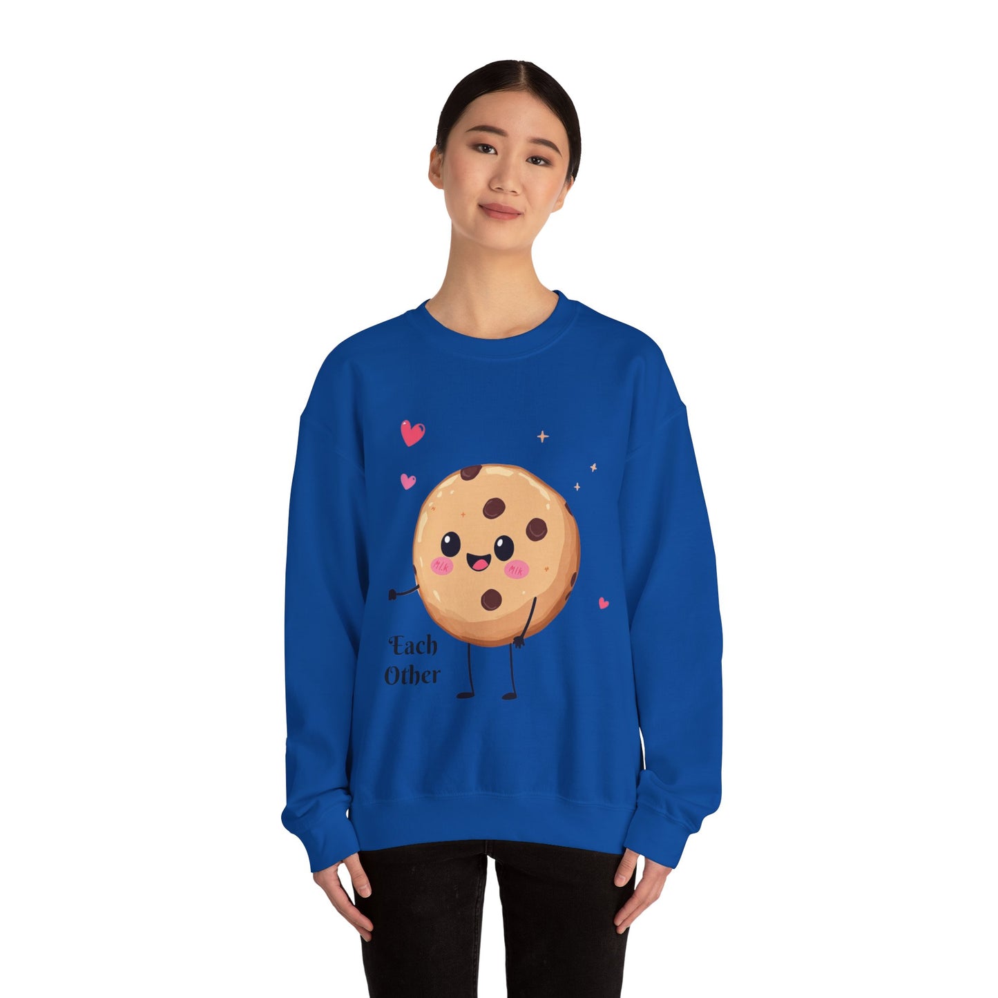 Cookie Sweatshirt – Cookie and Milk Valentine Sweatshir - Couples Edition (Part 2)