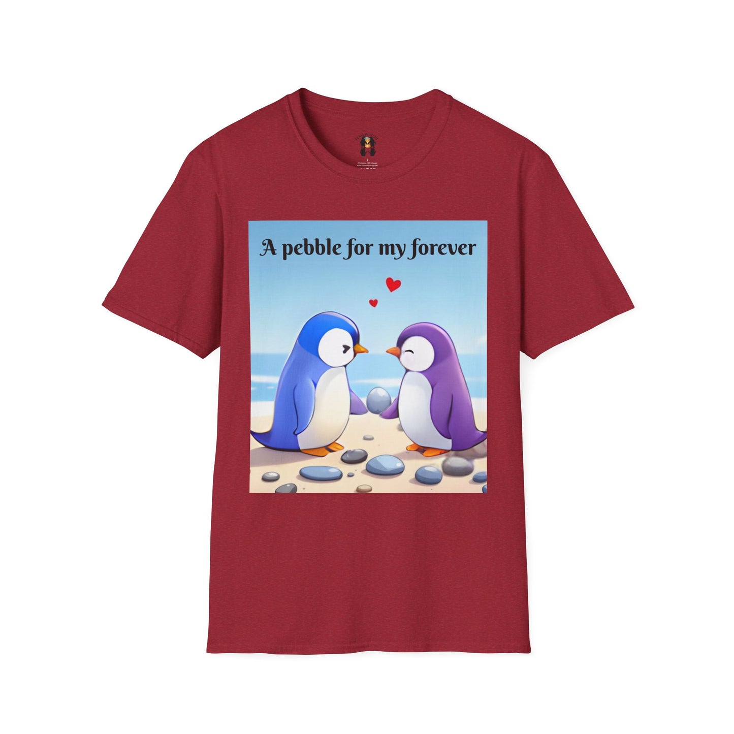 A Pebble for My Forever - Valentine's Softstyle T-shirt