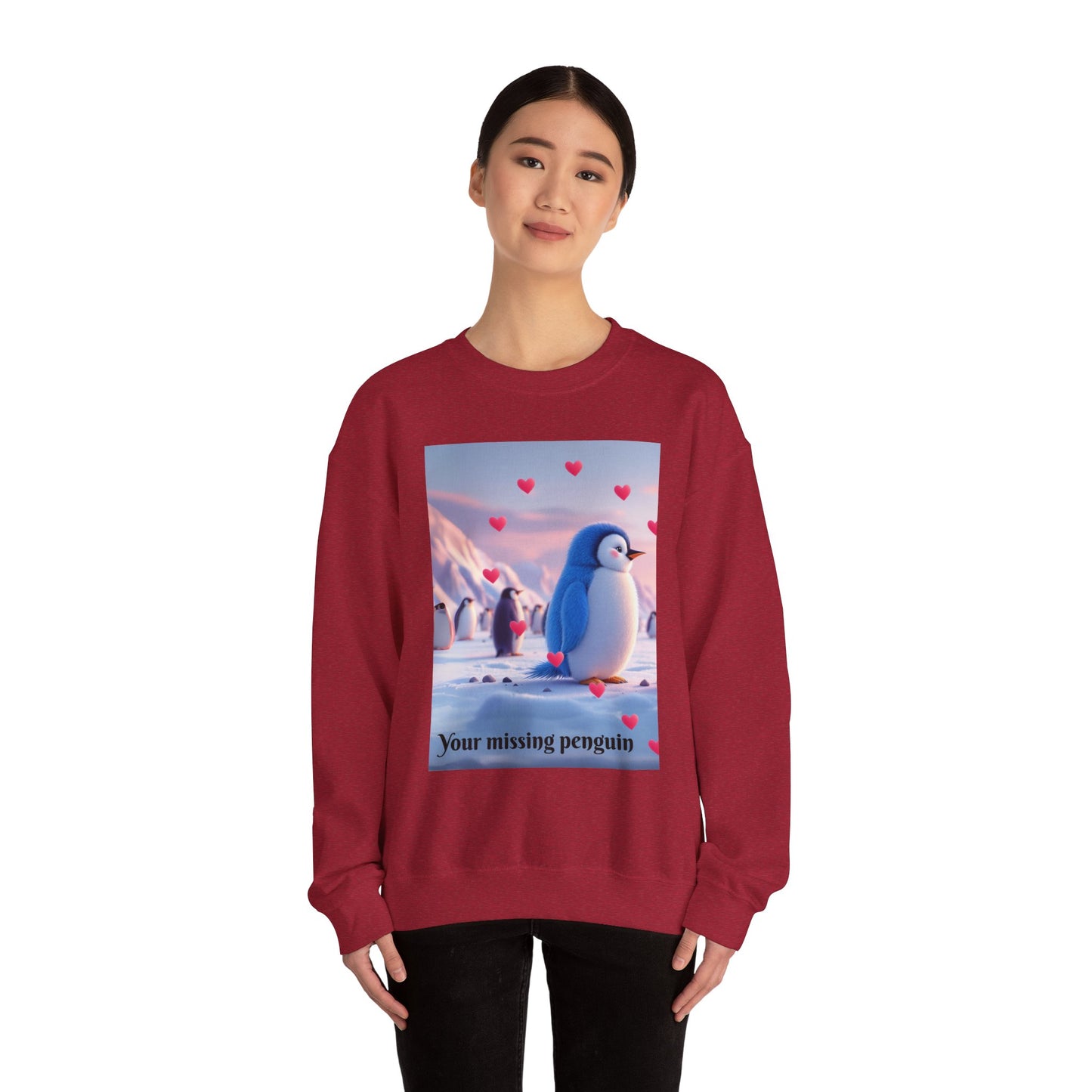 Your Missing Penguin Valentine's Sweatshirt - Couples Edition (Part 2)