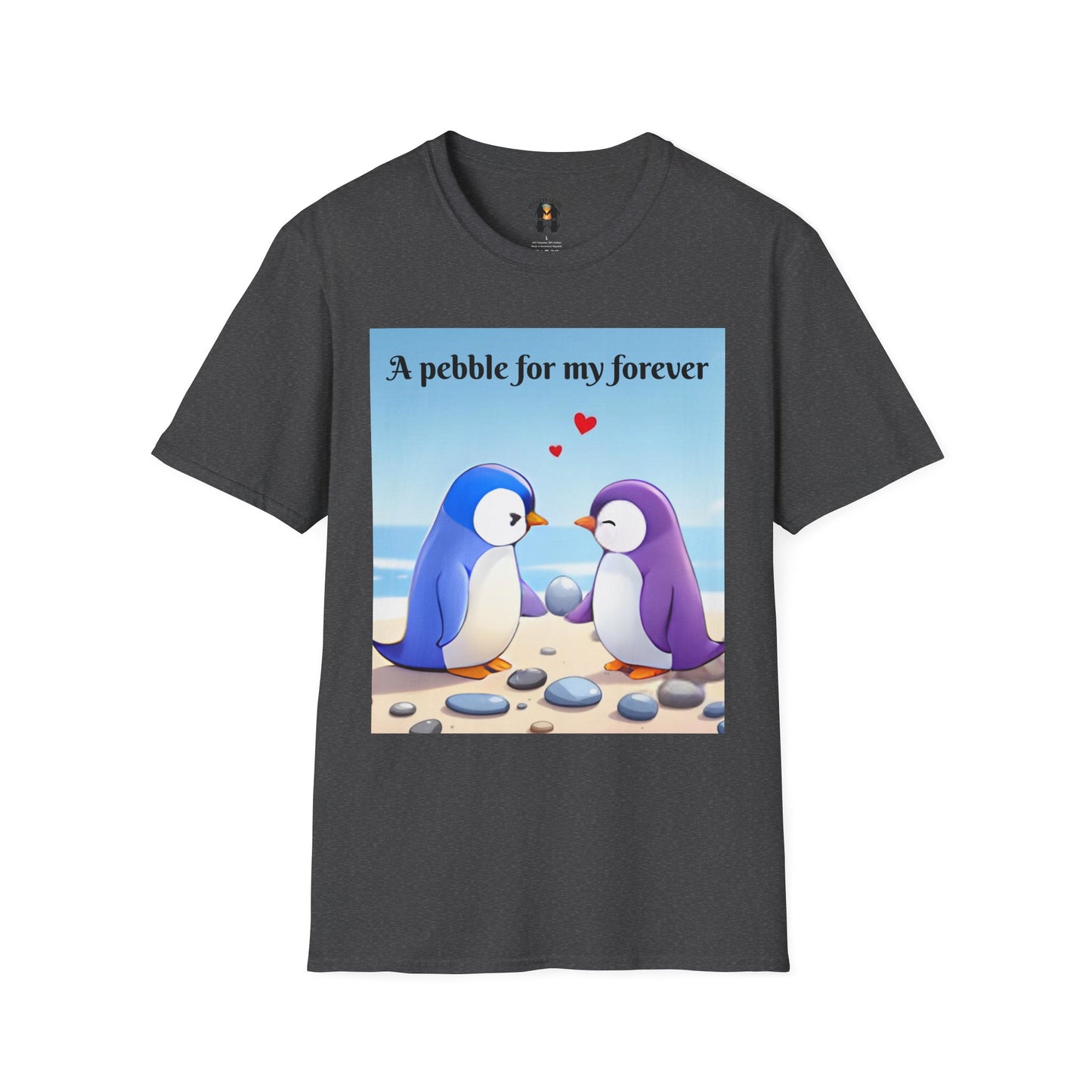 A Pebble for My Forever - Valentine's Softstyle T-shirt