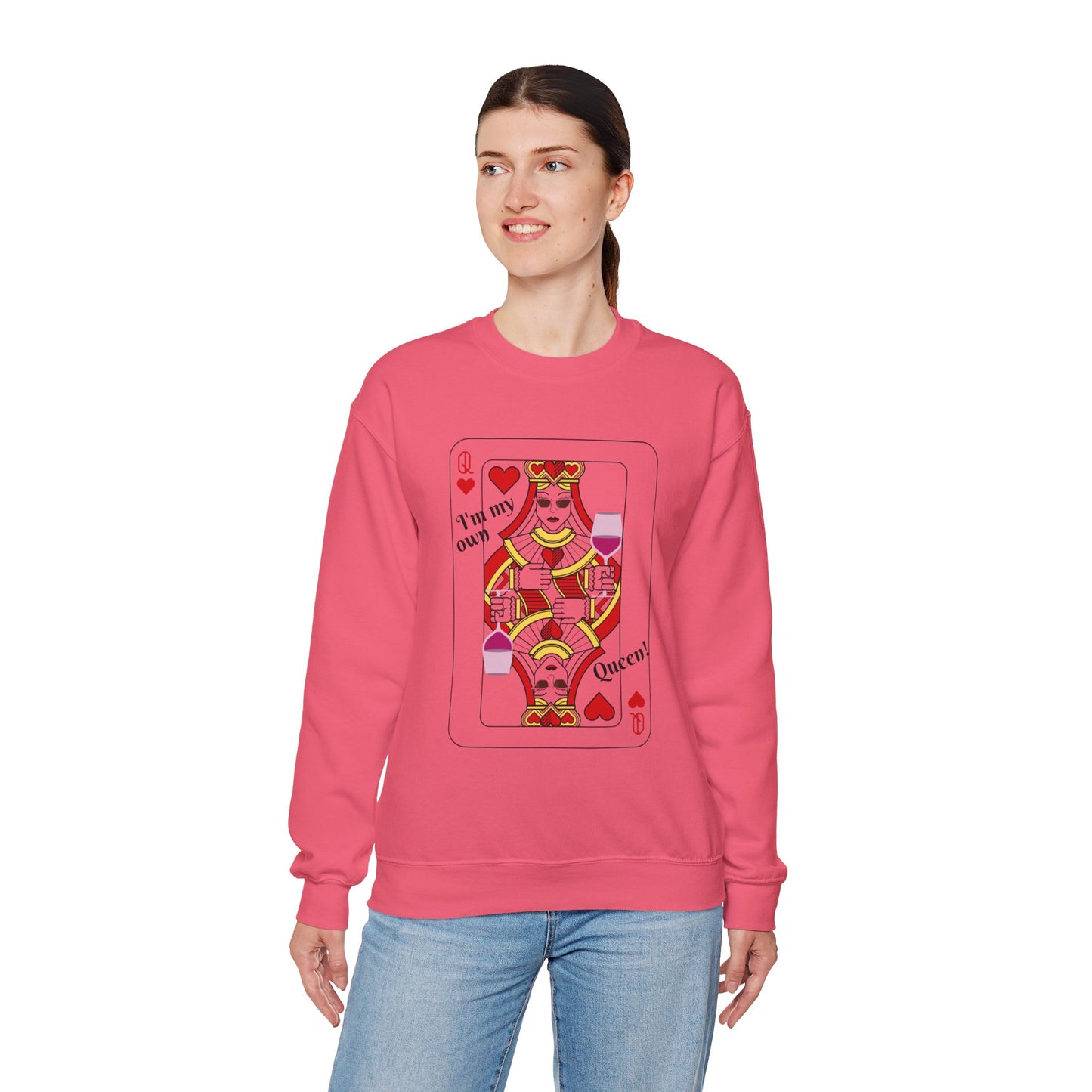 I'm my own queen Valentine Sweatshirt