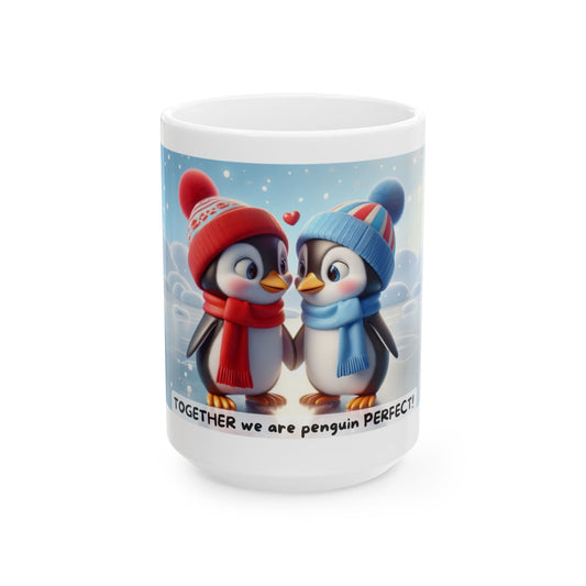 Penguins in LOVE Mug, (11oz, 15oz)