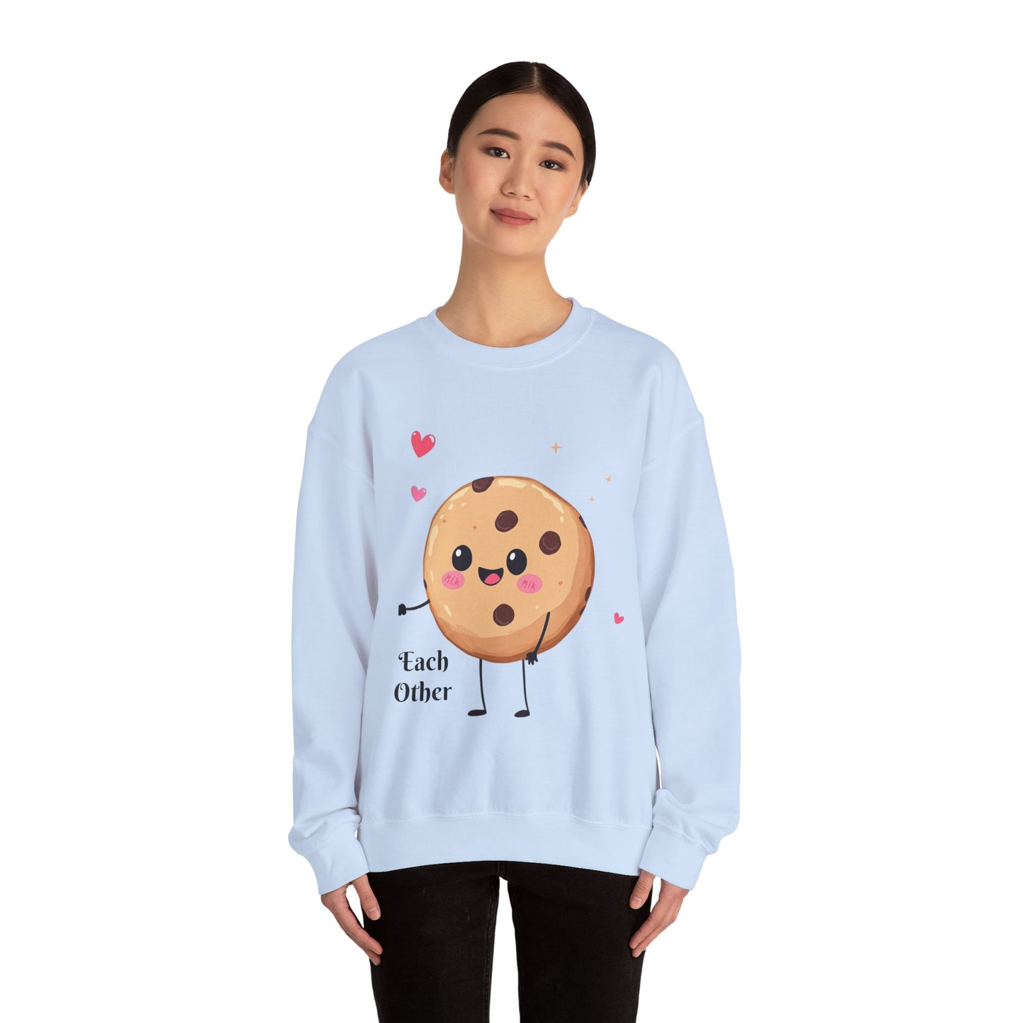 Cookie Sweatshirt – Cookie and Milk Valentine Sweatshir - Couples Edition (Part 2)