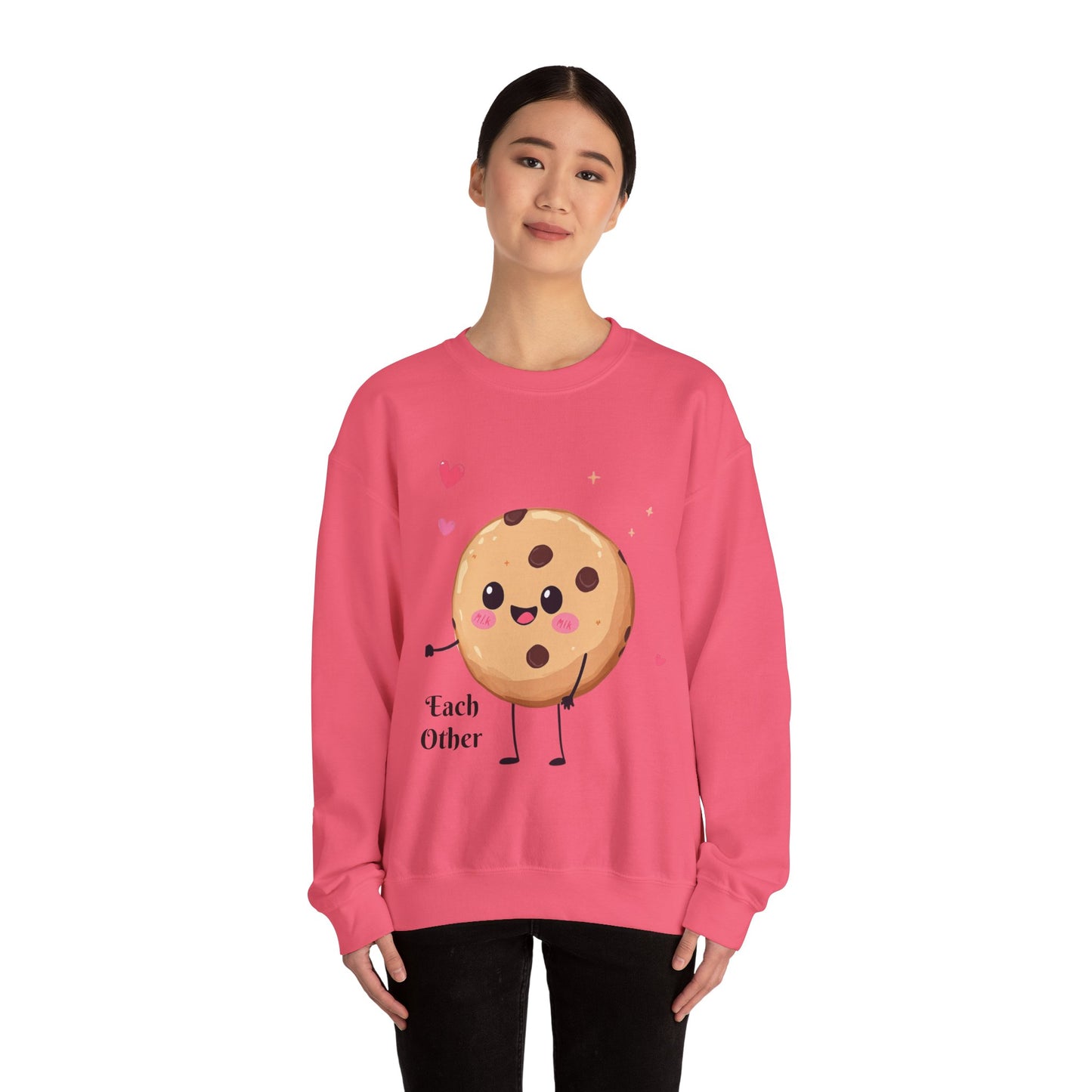 Cookie Sweatshirt – Cookie and Milk Valentine Sweatshir - Couples Edition (Part 2)