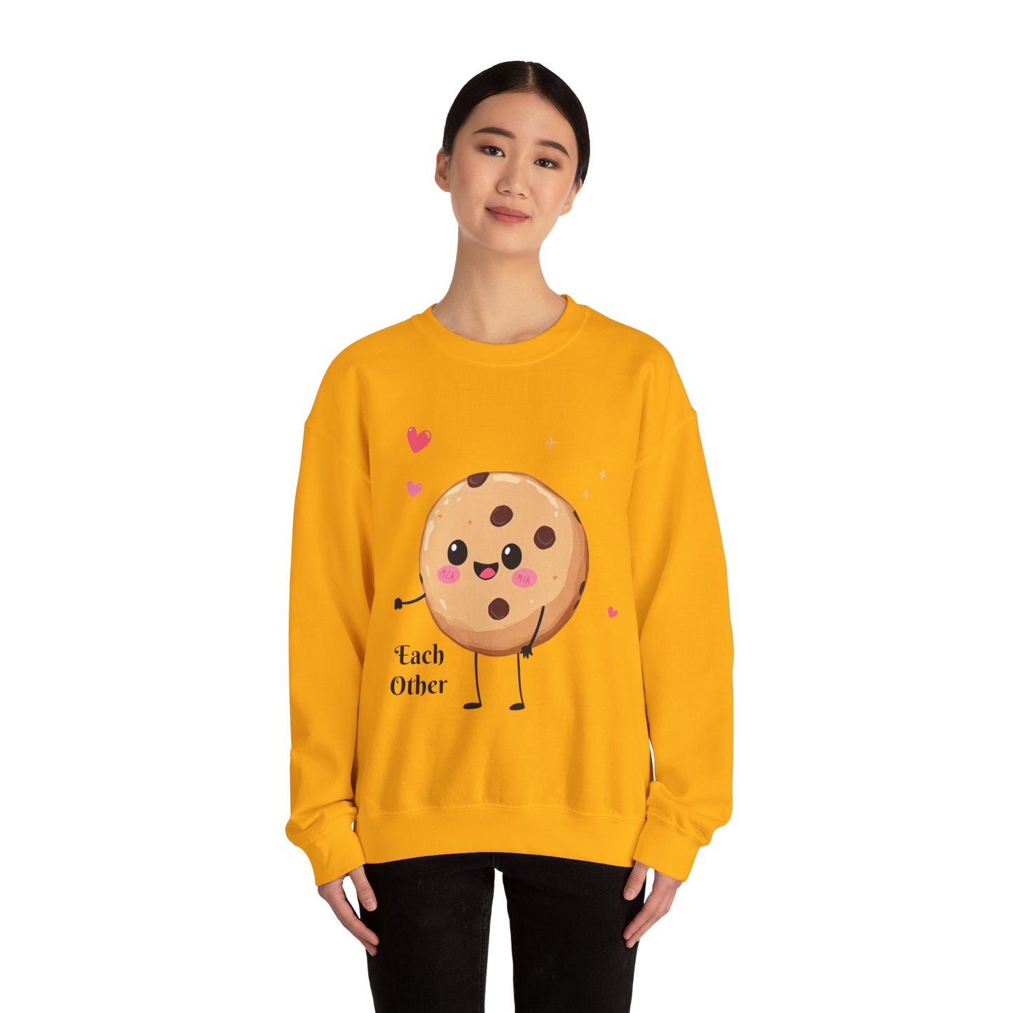 Cookie Sweatshirt – Cookie and Milk Valentine Sweatshir - Couples Edition (Part 2)