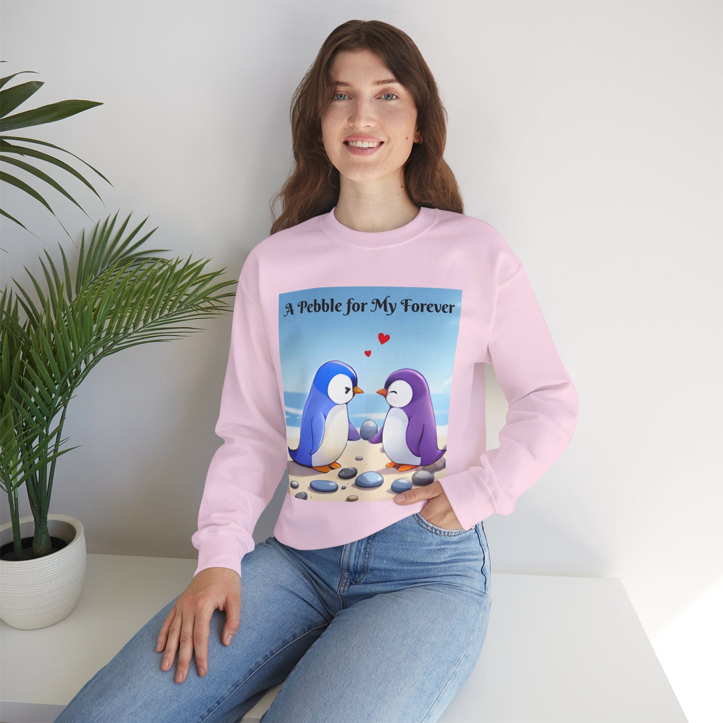 A Pebble for My Forever - Valentine's Sweatshirt