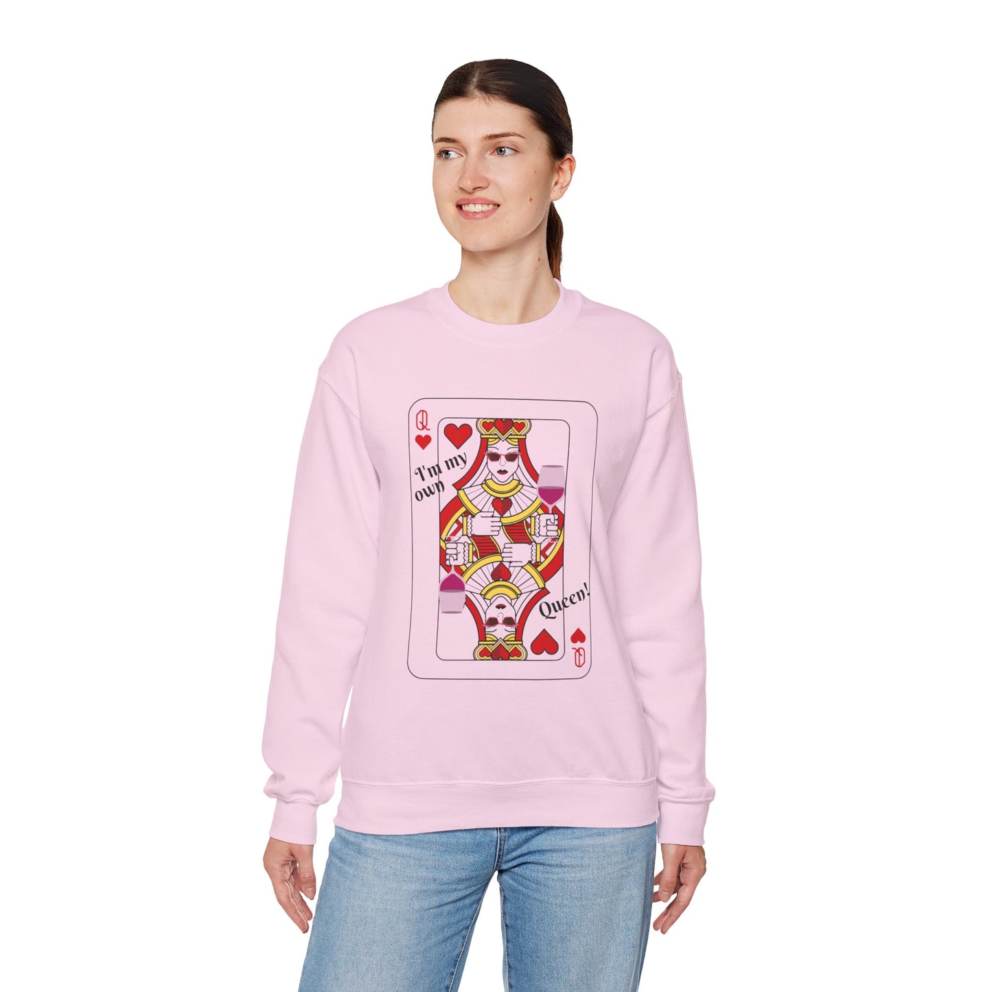 I'm my own queen Valentine Sweatshirt