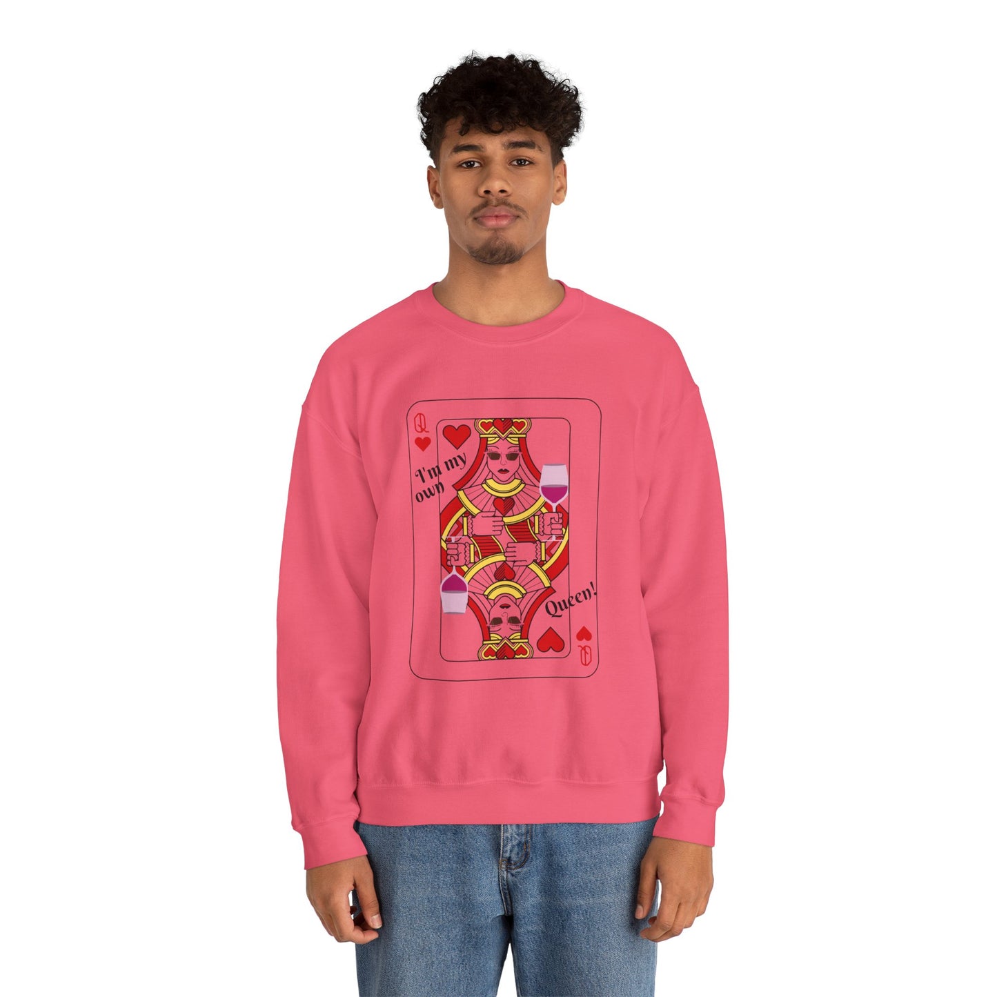 I'm my own queen Valentine Sweatshirt