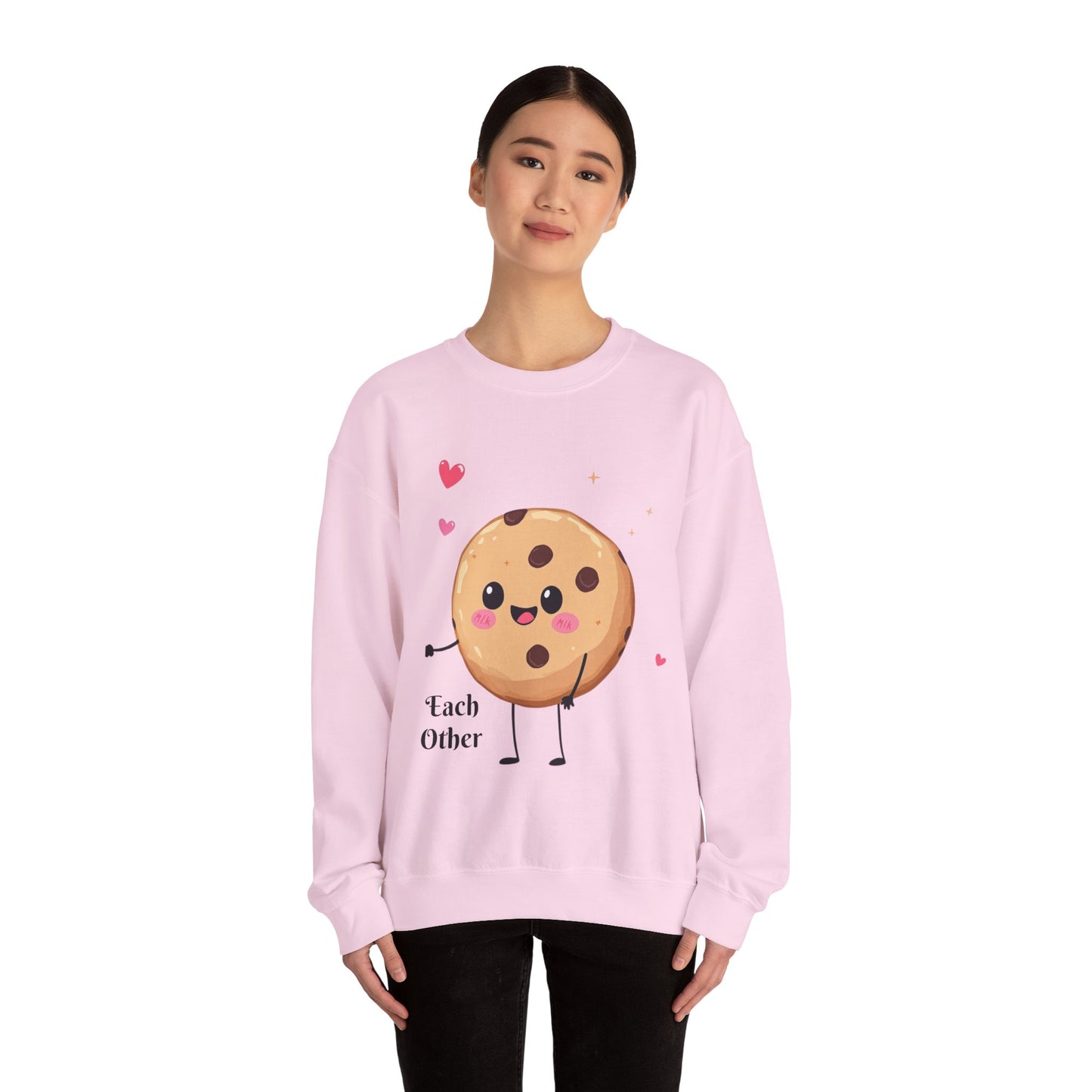 Cookie Sweatshirt – Cookie and Milk Valentine Sweatshir - Couples Edition (Part 2)