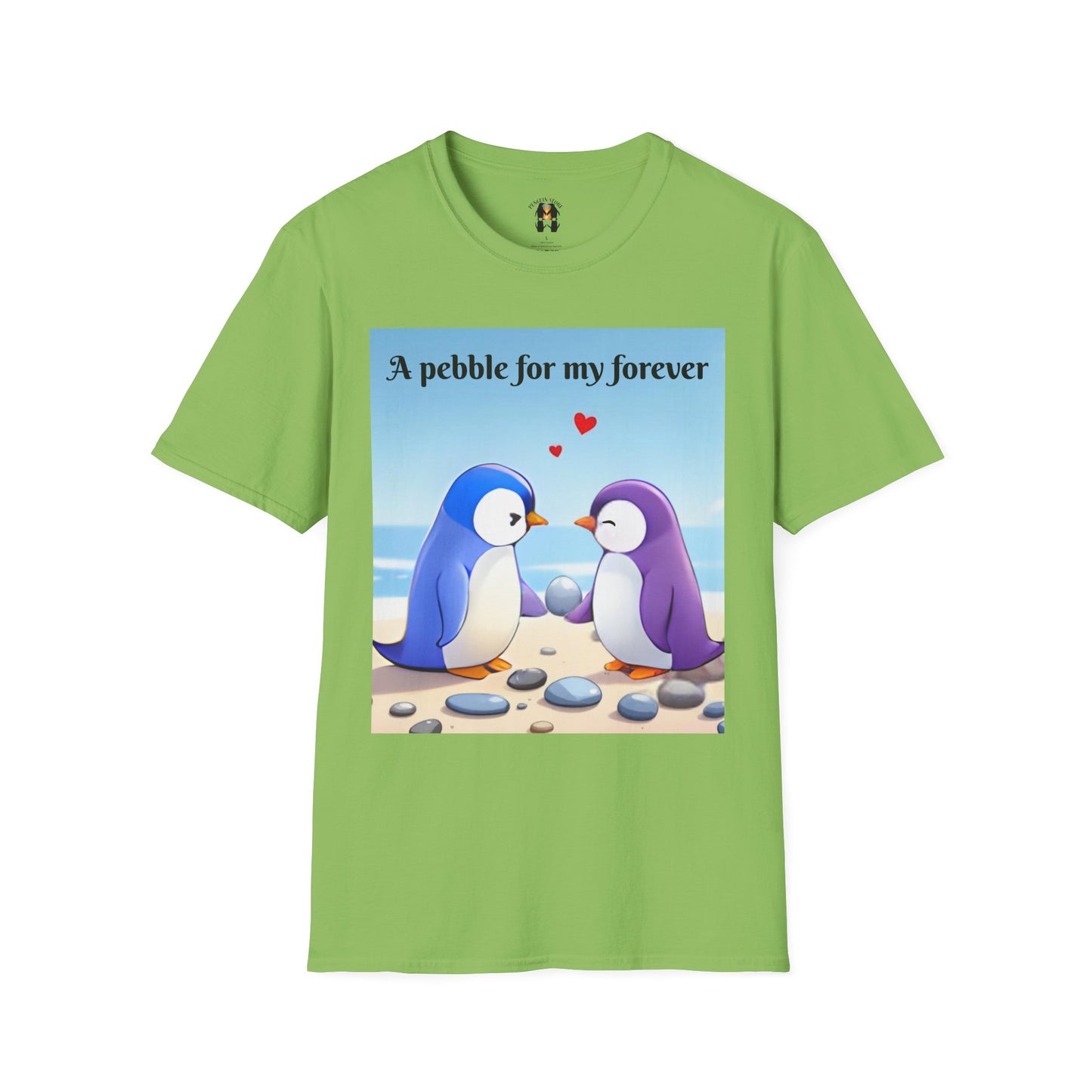 A Pebble for My Forever - Valentine's Softstyle T-shirt