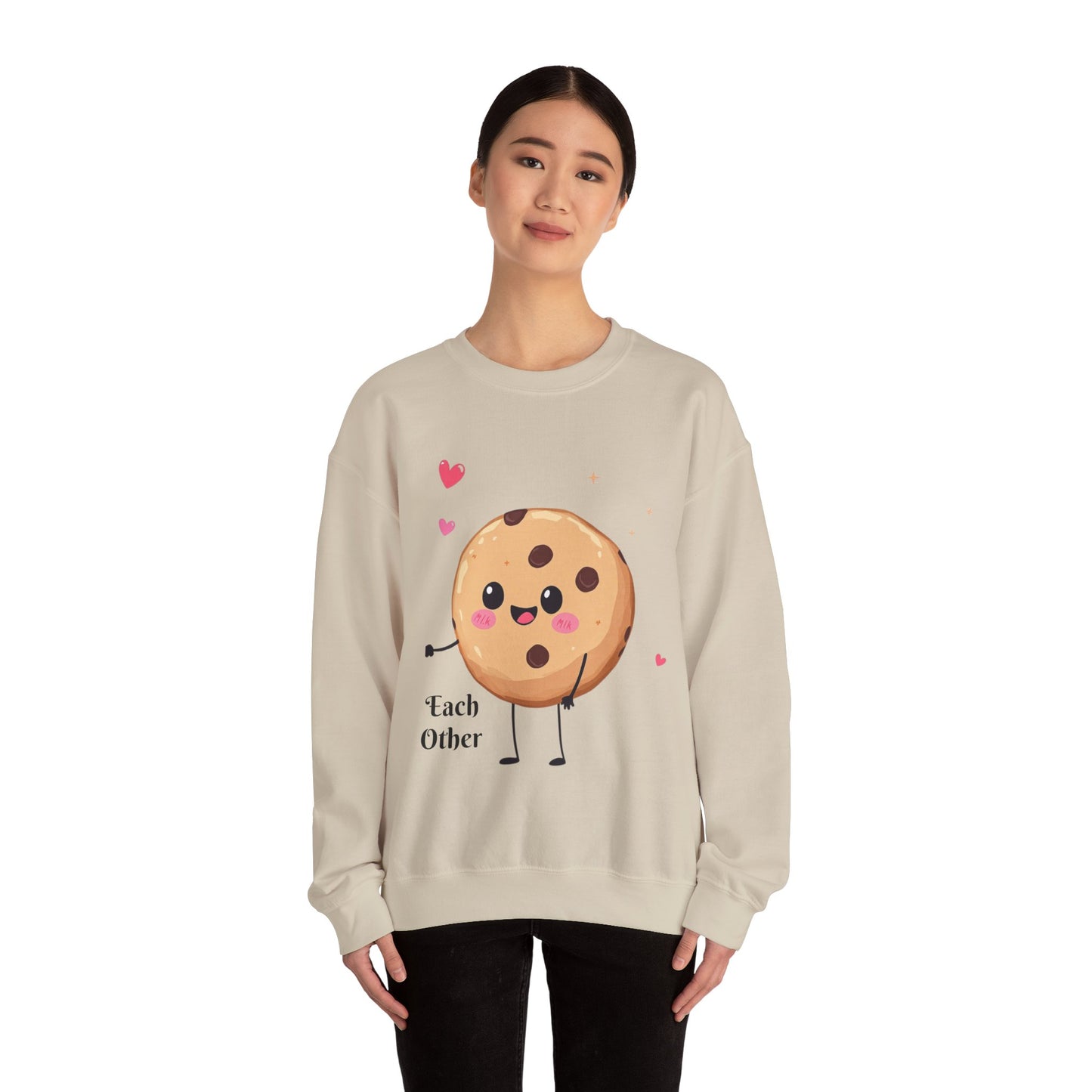 Cookie Sweatshirt – Cookie and Milk Valentine Sweatshir - Couples Edition (Part 2)