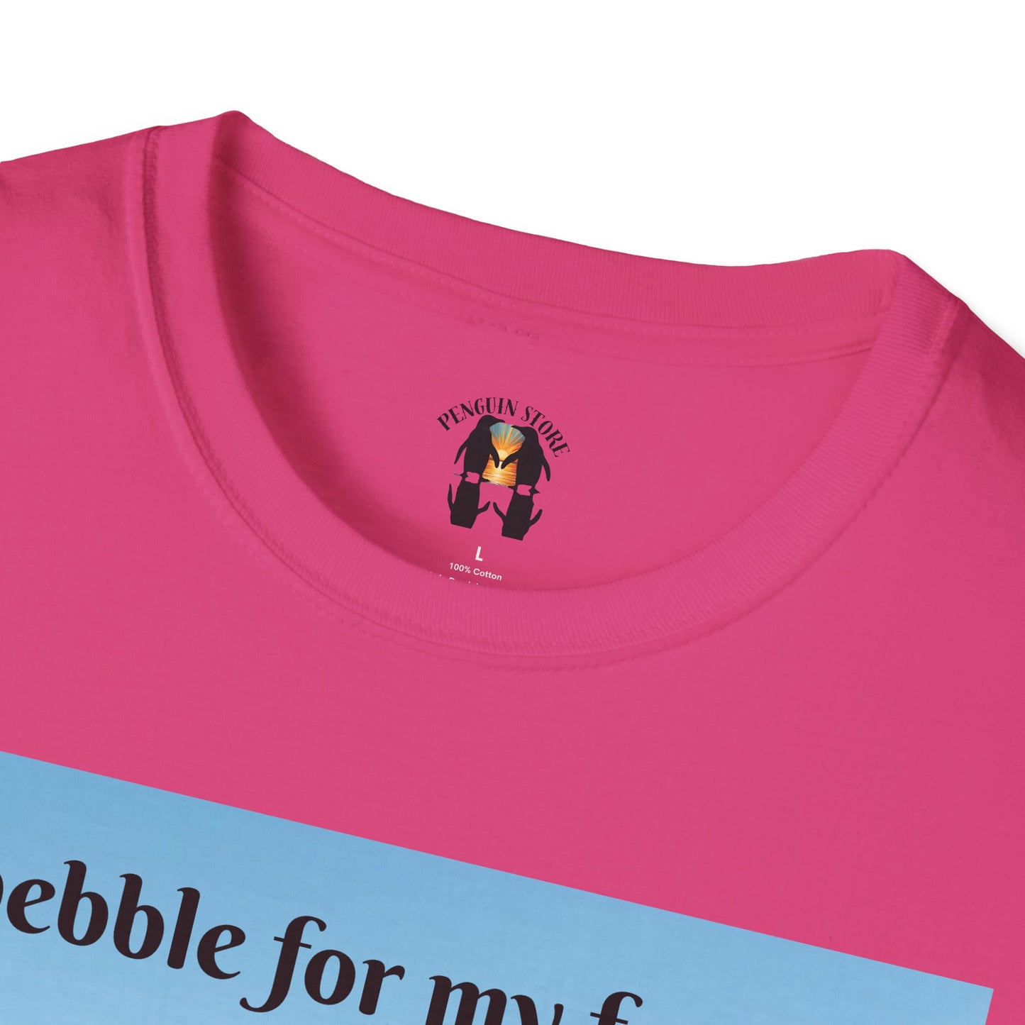 A Pebble for My Forever - Valentine's Softstyle T-shirt