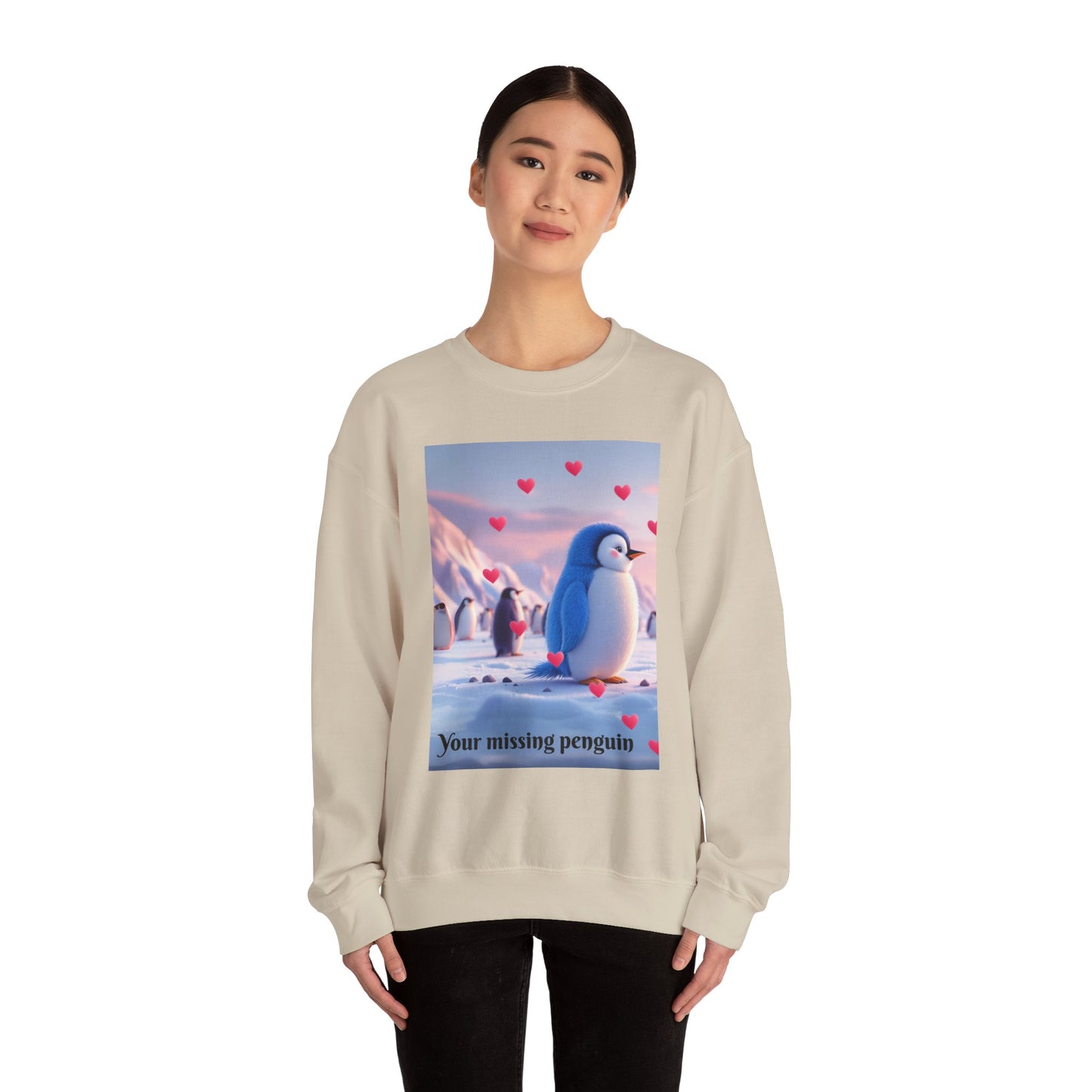 Your Missing Penguin Valentine's Sweatshirt - Couples Edition (Part 2)